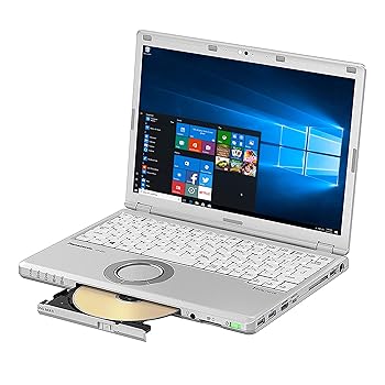【中古】整備済み品 Panasonic ノートPC CF-SZ5/MS Office 2019/Win 10/12型/DVD-RW/Webカメラ/Core i5-6300U/4GB/1TB SSD 整備済み品