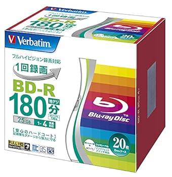 【中古】バーベイタムジャパンVerbatim Japan 1回録画用 ブルーレイディスク BD-R 25GB 20枚 ホワイトプリンタブル 片面1層 1-4倍速 VBR130YP20V1 【中古】バーベイタムジャパンVerbatim Japan 1回録画用 ブルーレイディスク BD-R 25GB 20枚 ホワイトプリンタブル 片面1層 1-4倍速 VBR130YP20V1