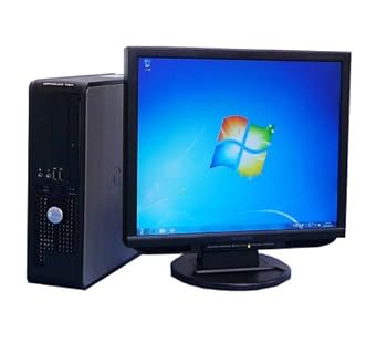 【中古】中古 Win7搭載 デスクトップパソコン DELL Optiplex745SFF Core2Duo 2GB 160GB DVDマルチ 17インチ液晶セット KingosftOffice2012