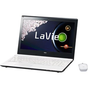 【中古】日本電気 LaVie Note Standard - NS350/AAW クリスタルホワイト PC-NS350AAW