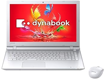 【中古】東芝 15.6型ノートパソコンdynabook T75/UW リュクスホワイトPT75UWP-BWA