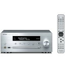 【中古】ヤマハ ネットワーク CDレシーバー AirPlay/MusicCast 対応 Wi-Fi内蔵 シルバー CRX-N470S(2)