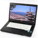 【中古】中古 パソコン ノートパソコン 第2世代 Corei5 2.50GHz DVDROMドライブ 無線LAN付 キングソフトOffice Windows7Pro 64bit A4 ワイド大画面 富