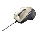 【中古】バッファロー BSMBU300GD 有線 BlueLED 静音 5マウス ゴールド