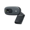 【中古】ロジクール ウェブカメラ C270n HD 720P 小型 Webカメラ usbカメラ 自動光補正 カメラ ノイズリダクション マイク付 パソコン PC Windows Mac Ch(2)