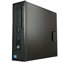 【中古】中古パソコン Windows10 デスクトップ 一年 HP Prodesk600G1 SF Core i5 4590 3.3~最大3.7GHz MEM:8GB HDD:500GB DVD-マルチ Win10Pro64Bit