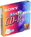 【中古】ソニー CD-Rメディア 1-48倍速 クレードルケース 10枚 10CDQ80EXC
