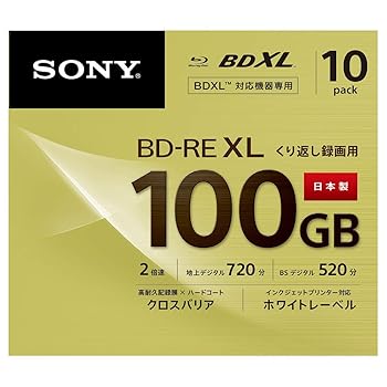 【中古】ソニー ビデオ用ブルーレイディスク 10枚パック 日本製 10BNE3VCPS2 【中古】ソニー ビデオ用ブルーレイディスク 10枚パック 日本製 10BNE3VCPS2