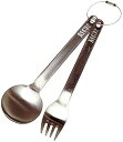 【中古】MSR アウトドア クックウェア チタン製フォーク&スプーン 日本正規品 39904