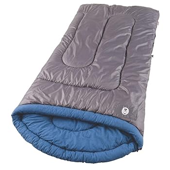 楽天ドリエム楽天市場店【中古】Coleman White Water 84x39 Inch Rectangle Sleeping Bag Gry/Bl
