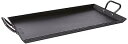 【中古】LODGEロッジ Pre-Seasoned Carbon Steel Griddle, 18-inch