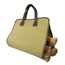 【中古】Waterproof Waxed Canvas Fire Bag Handmade by Hide & Drink