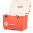 【中古】Engel UC13 13クォート 漏れ防止 気密 ドライボックスクーラー 小型ハードシェルランチボックス 男女兼用 コーラル色