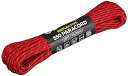 【中古】アトウッドロープAtwood Rope 登山 アウトドア 万能ロープ パラコード レフレクティブ レッド 太さ4mm 日本正規品 44023