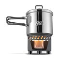 【中古】エスビットEsbit アウトドア ステンレスクックセット 585ml ESCS585ST0