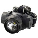 【中古】オーム電機 OHM LEDヘッドライト LC-SYW433-K ブラック