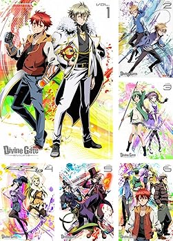 【中古】Divine Gate ディバインゲート レンタル落ち 全6巻セット マーケットプレイスDVDセット商品