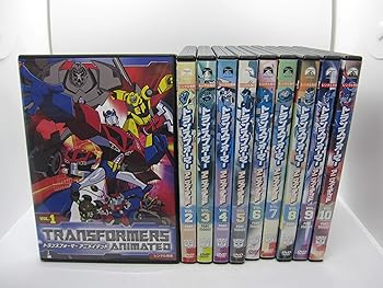 【中古】トランスフォーマー アニメイテッド レンタル落ち 全10巻完結セット マーケットプレイス DVDセット