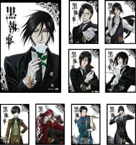 【中古】全 巻 中古DVD 黒執事9枚セット第1話〜第24話 最終 レンタル落 坂本真綾 小野大輔 東地宏樹 梶裕貴 加藤英美里 藤村俊二 田村ゆかり