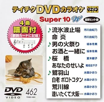 【中古】テイチクDVDカラオケ スーパー10W462