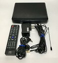 【中古】セントレードM.E. LAXO ワンセグ搭載 7インチ ポータブル DVD プレーヤー LDP-T7800CK