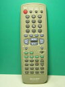 【中古】シャープ ビデオ・DVDリモコン G1289SA