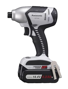 【中古】パナソニック 14.4V 充電インパクトドライバー 4.2Ah EZ7544LS2S-B