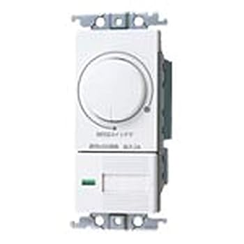 【中古】パナソニックPanasonic ワイドLED埋込逆位相調光スイッチC WTC57582W