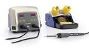 【中古】白光HAKKO 2ポートデジタル温度制御はんだこて ステーションタイプ 2極接地型プラグ FX889-81