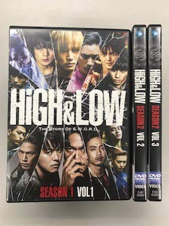 【中古】HiGH & LOW SEASON 2 レンタル落ち全3巻セット