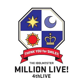 šTHE IDOLM@STER MILLION LIVE! 4thLIVE TH@NK YOU for SMILE! LIVE Blu-ray COMPLETE THE@TER