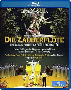 【中古】モーツァルト魔笛全曲 ペーター・シュタイン演出 アダム・フィッシャー&スカラ座アカデミア、サマー サイード、他日本語字幕付 Blu-ray