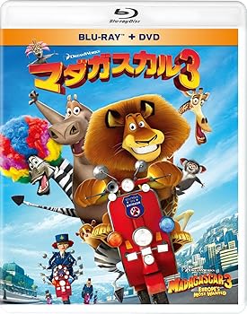 【中古】マダガスカル3 ブルーレイ&DVD2枚組 Blu-ray