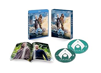 【中古】初回仕様アクアマン失われた王国 ブルーレイ&DVDセット 2枚組ブックレット付