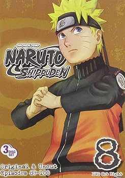 【中古】Naruto Shippuden Uncut Set 8 DVD Import