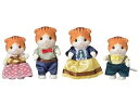 【中古】エポックEPOCH シルバニアファミリー 人形 メイプルネコファミリー FS-30