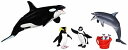 【中古】タカラトミーTAKARA TOMY アニア AA-02 水族館の人気者ギフトセット