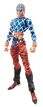 【中古】超像可動 ジョジョの奇妙な冒険 第五部グイード・ミスタ&S・P 約160mm PVC＆ABS&ナイロン 塗装済み可動フィギュア