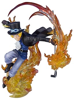 【中古】フィギュアーツZERO ONE PIECE サボ -火拳- 約190mm ABS&PVC製 塗装済み完成品フィギュア