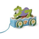 【中古】Melissa & Doug ファーストプレイフレンドリー カエル プルトイ