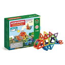 【中古】ボーネルンド マグ・フォーマー MAGFORMERS ダイナソーセット 40ピース 日本語あそび方冊子付 3歳頃 MF708003J