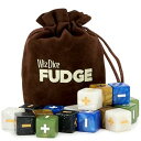 【中古】20 Fudge Dice GM Starter Pack: Terrestrial - 5 Sets of 4 Fudge Dice with Chocolate Brown Carry Bag by Wiz Dice(3)