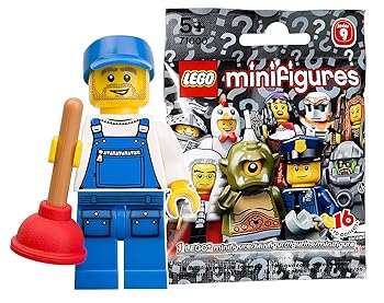 【中古】レゴ LEGO ミニフィギュア シリーズ9 配管工 未開封品 LEGO Minifigure Series9 Plumber 71000-16