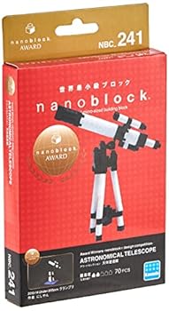 【中古】ナノブロック アワードセレクション 天体望遠鏡 NBC_241