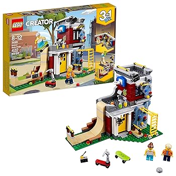 【中古】LEGO クリエイター 3in1 モジュラースケートハウス 31081 組み立てキット 422ピース