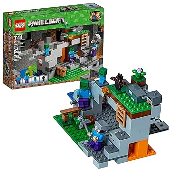 【中古】LEGO Minecraft the Zombie Cave 21141 Building Kit 241 Piece 並行輸入品