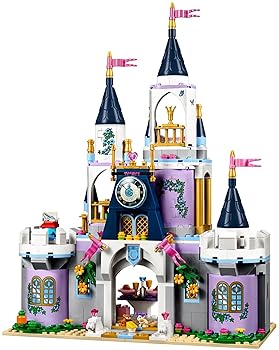 【中古】レゴLEGO ディズニー プリンセンス シンデレラのお城 41154 ブロック おもちゃ 女の子