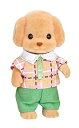 【中古】シルバニアファミリー 人形 トイプードルのお父さん イ-109