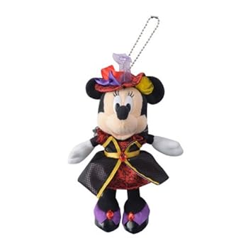 【中古】ミニーマウス ぬいぐるみバッジ ディズニー・ハロウィーン2016 ハロウィン ヴィランズ 東 ...
