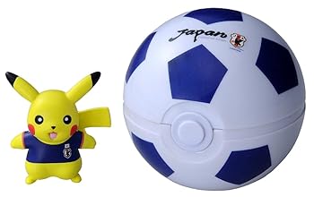 【中古】ポケットモンスター サッカー日本代表 with ポケモン モンスターコレクション 日本代表ピカチュウ